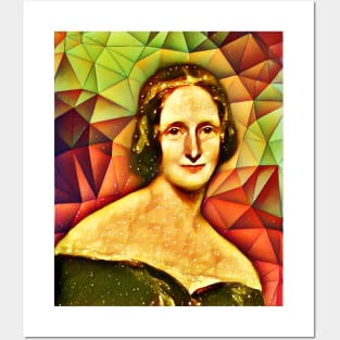 Mary Shelley Snow Portrait | Mary Shelly Snow Artwork 14 Posters and Art